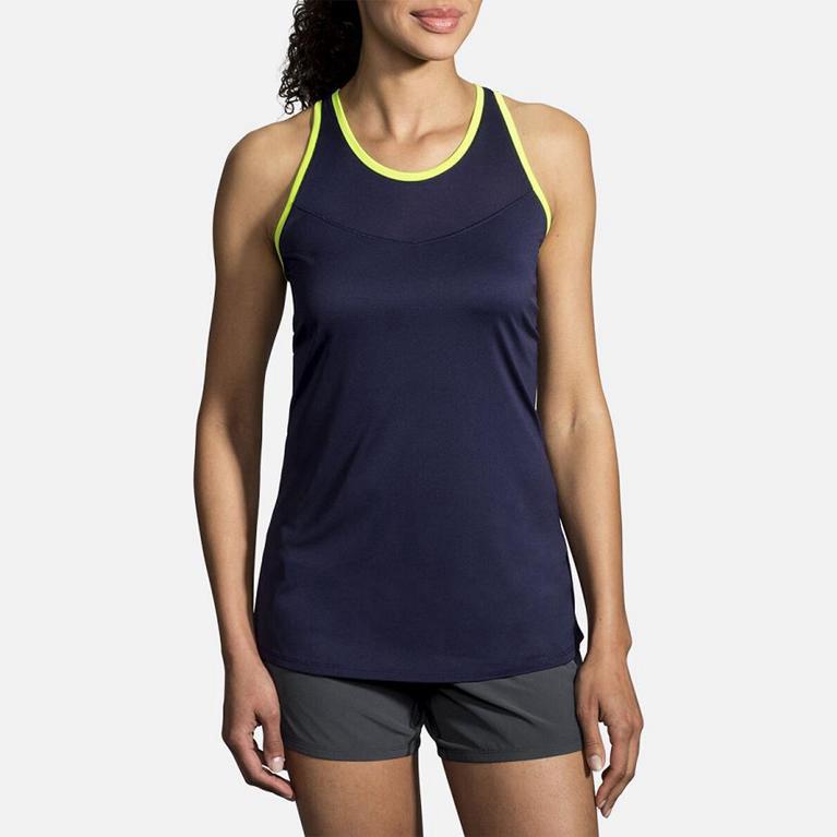 Brooks Women's Stealth Running Tank Top - Blue (NOGW07894)